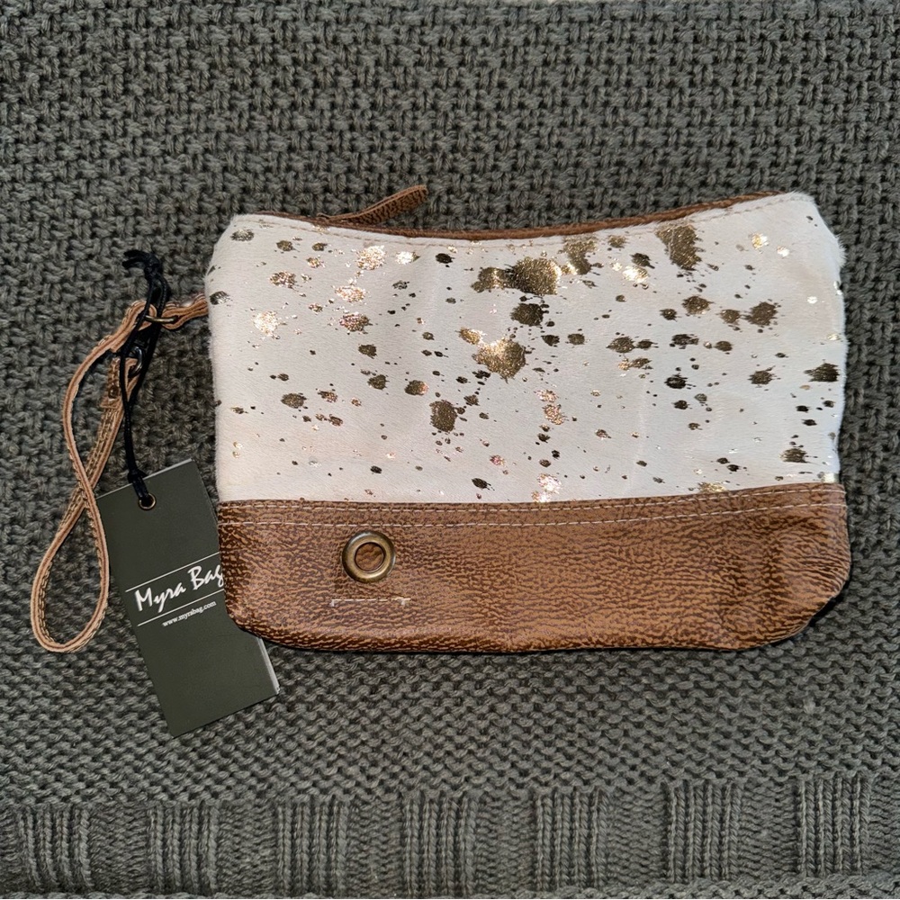 Myra Bag Suave Leather Pouch